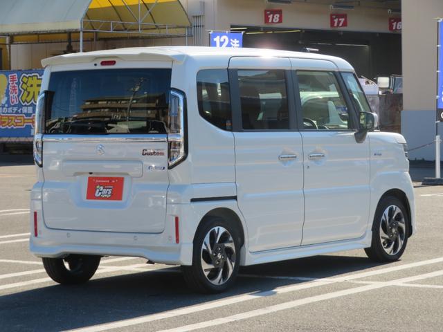スペーシアカスタム ハイブリッドXSターボ 両側電動スライド キーレス フルセグ ナビ&TV 15アルミホイール アイドリングストップ エアバッグ オートマ ディーラー車 フル装備 助手席エアバッグ 衝突被害軽減システム バックカメラ(8枚目)