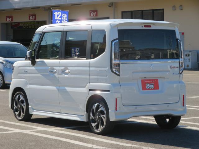 スペーシアカスタム ハイブリッドXSターボ 両側電動スライド キーレス フルセグ ナビ&TV 15アルミホイール アイドリングストップ エアバッグ オートマ ディーラー車 フル装備 助手席エアバッグ 衝突被害軽減システム バックカメラ(9枚目)
