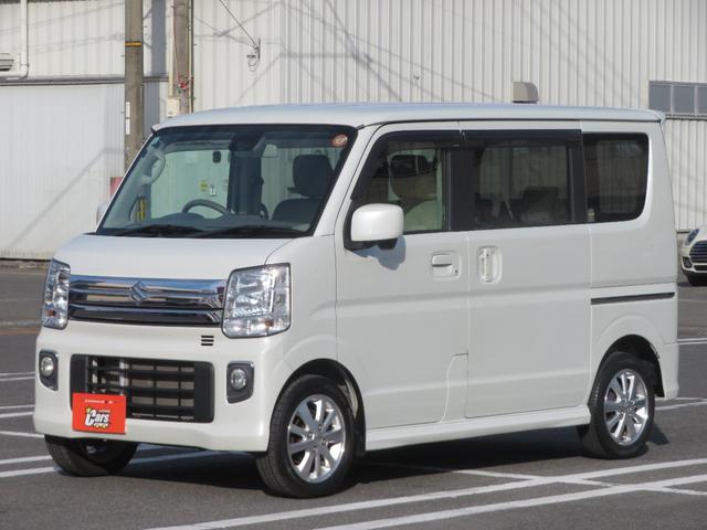 エブリイワゴン PZターボ ワンオーナー キーレス フルセグ ナビ&TV エアバッグ オートマ ディーラー車 フル装備 助手席エアバッグ 衝突被害軽減システム HIDヘッドライト ETC スマートキー 横滑り防止機能(7枚目)