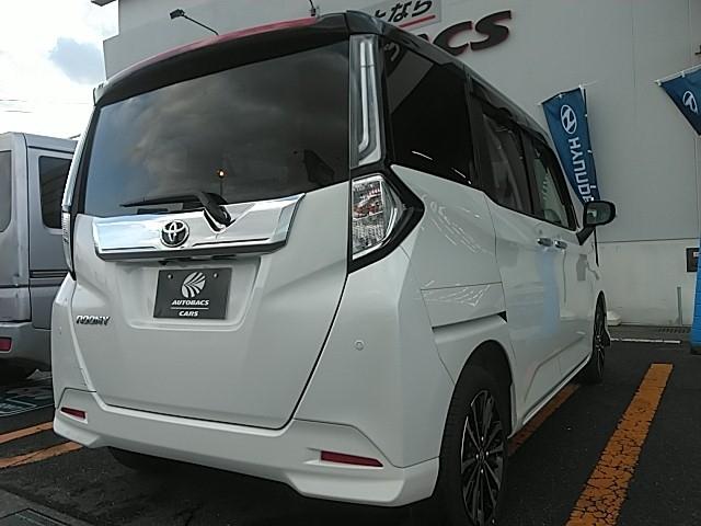 ルーミー カスタムG-T 両側電動スライド キーレス フルセグ ナビ&TV 15アルミホイール アイドリングストップ エアバッグ オートマ ディーラー車 フル装備 ETC バックカメラ スマートキー オートクルーズコントロール(3枚目)