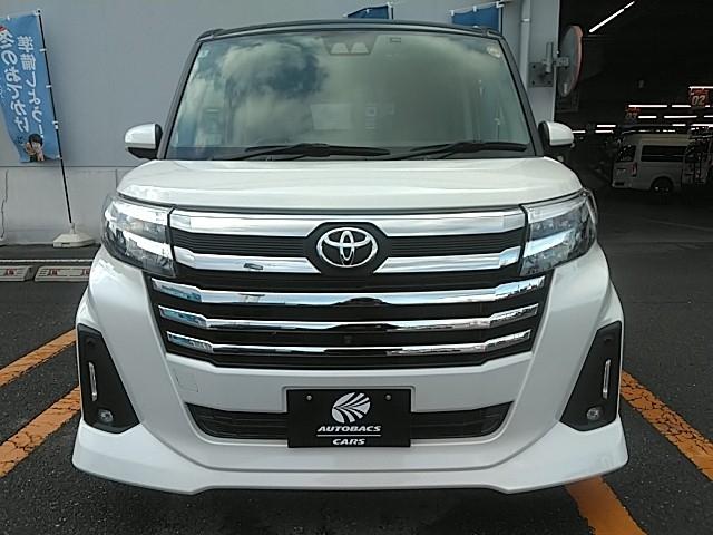 ルーミー カスタムG-T 両側電動スライド キーレス フルセグ ナビ&TV 15アルミホイール アイドリングストップ エアバッグ オートマ ディーラー車 フル装備 ETC バックカメラ スマートキー オートクルーズコントロール(4枚目)