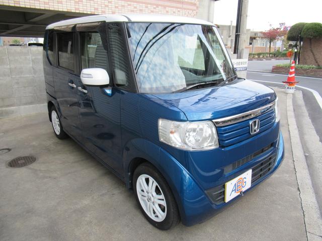 N-BOX 2トーンカラースタイル GターボSSパッケージ ナビ TV Bluetoothオーディオ 両側オートスライド クルーズコントロール CTBA ディスチャージヘッドライト パドルシフト ベンチシート ターボ 2トンカラー ユーザー1オーナー車(3枚目)