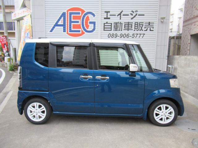 N-BOX 2トーンカラースタイル GターボSSパッケージ ナビ TV Bluetoothオーディオ 両側オートスライド クルーズコントロール CTBA ディスチャージヘッドライト パドルシフト ベンチシート ターボ 2トンカラー ユーザー1オーナー車(6枚目)