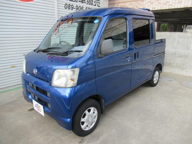 ハイゼットカーゴ デッキバン フル装備 CDデッキ 両側スライドドア 社外12インチAW ヘッドライトレベライザー プライバシーガラス Wエアバッグ(2枚目)