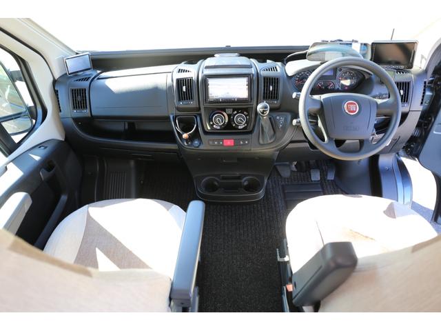 デュカト 　キャンピング　リバーストーンＫＪ　ＦＦヒーター　右ハンドル　９ＡＴ　冷蔵庫　２口コンロ　シンク　ナビ　クリアランスソナー　サブバッテリー　ヒッチメンバー　２３００ｃｃ　４名乗車（3枚目）