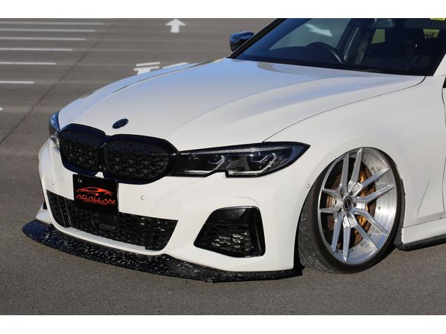 ３シリーズ ３３０ｉツーリング　Ｍスポーツ　エアサス公認　ＡＩＲＲＥＸエアサス　ブリクストンフォージド２０ＡＷ　ブレンボブレーキ　３Ｄデザインエアロ　ＦｉＥＸＨＡＵＳＴマフラー　ＥＶＥＮＴＵＲＩカーボンインテークキット　ＤＶＤプレイヤー（3枚目）