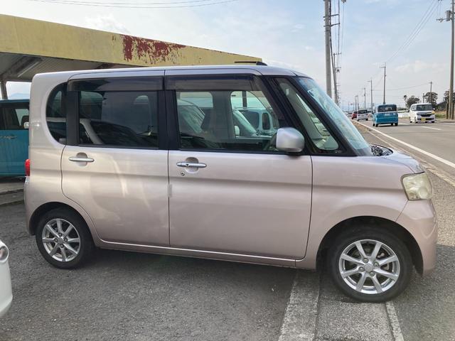 タント X 4WD ナビ テレビ CD スマートキー ETC 片側パワースライドドア アイドリングストップ 純正アルミホイール 電動格納ミラー(4枚目)