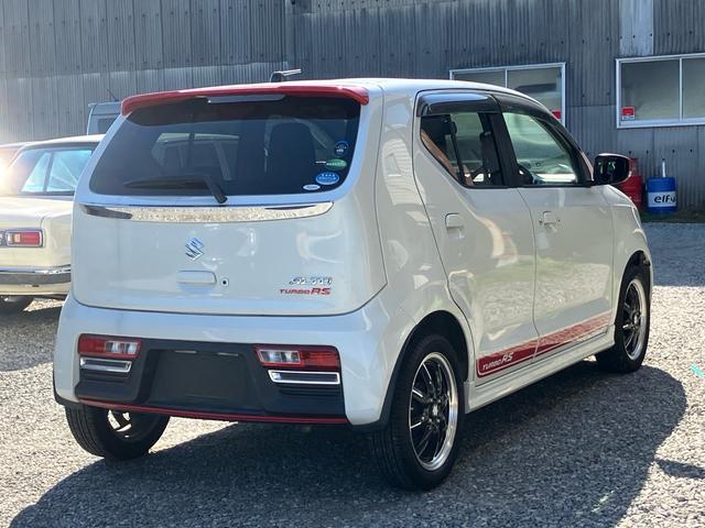 アルトターボRS ベースグレード AT パドルシフト インタークーラーターボ レーダーブレーキサポート 社外ナビ フルセグTV Bluetooth CD/DVD ETC プッシュスタートスマートキー 15インチAW シートヒーター(2枚目)