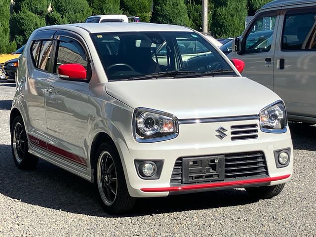 アルトターボRS ベースグレード AT パドルシフト インタークーラーターボ レーダーブレーキサポート 社外ナビ フルセグTV Bluetooth CD/DVD ETC プッシュスタートスマートキー 15インチAW シートヒーター(13枚目)