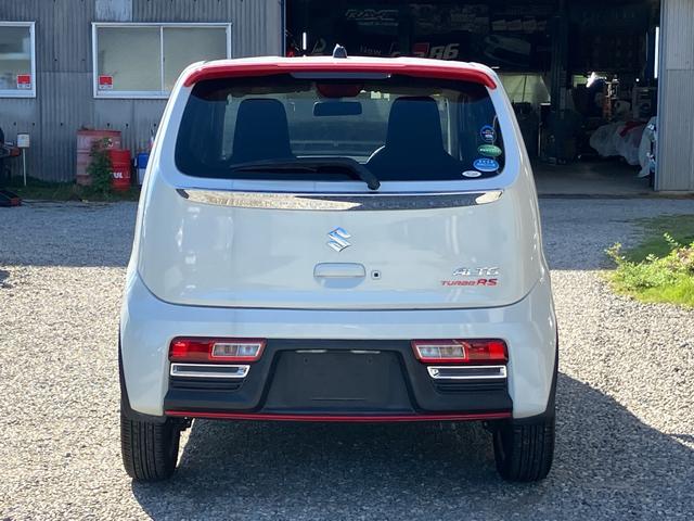 アルトターボRS ベースグレード AT パドルシフト インタークーラーターボ レーダーブレーキサポート 社外ナビ フルセグTV Bluetooth CD/DVD ETC プッシュスタートスマートキー 15インチAW シートヒーター(15枚目)