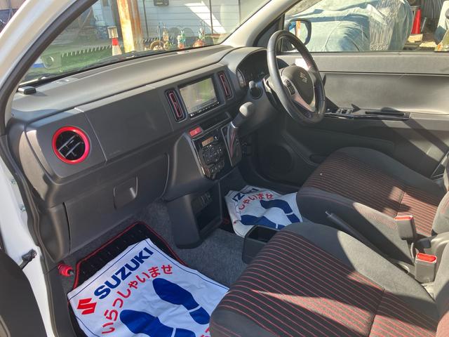 アルトターボRS ベースグレード AT パドルシフト インタークーラーターボ レーダーブレーキサポート 社外ナビ フルセグTV Bluetooth CD/DVD ETC プッシュスタートスマートキー 15インチAW シートヒーター(30枚目)