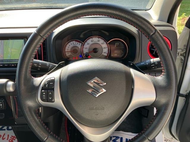 アルトターボRS ベースグレード AT パドルシフト インタークーラーターボ レーダーブレーキサポート 社外ナビ フルセグTV Bluetooth CD/DVD ETC プッシュスタートスマートキー 15インチAW シートヒーター(46枚目)