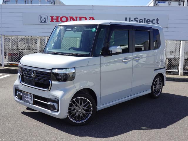 Ｎ－ＢＯＸカスタム ターボ　当店デモカー　ＨＯＮＤＡＣＯＮＥＣＴナビ（ＬＸＵ２４２ＮＢｉ）ＴＶ　ＢＴ接続　ＥＴＣ車載器　両側パワースライドドア　テールゲート交換歴あり（9枚目）