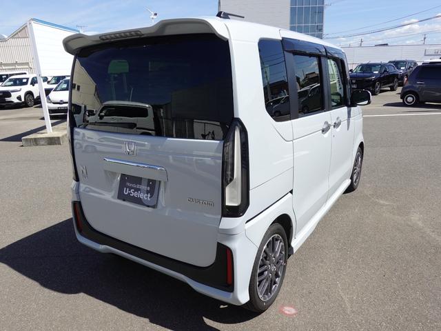 Ｎ－ＢＯＸカスタム ターボ　当店デモカー　ＨＯＮＤＡＣＯＮＥＣＴナビ（ＬＸＵ２４２ＮＢｉ）ＴＶ　ＢＴ接続　ＥＴＣ車載器　両側パワースライドドア　テールゲート交換歴あり（13枚目）