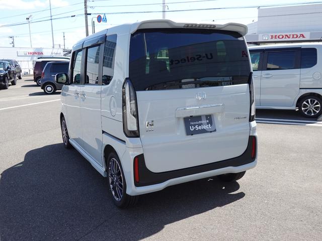 Ｎ－ＢＯＸカスタム ターボ　当店デモカー　ＨＯＮＤＡＣＯＮＥＣＴナビ（ＬＸＵ２４２ＮＢｉ）ＴＶ　ＢＴ接続　ＥＴＣ車載器　両側パワースライドドア　テールゲート交換歴あり（14枚目）