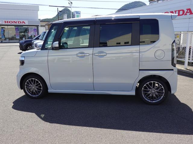 Ｎ－ＢＯＸカスタム ターボ　当店デモカー　ＨＯＮＤＡＣＯＮＥＣＴナビ（ＬＸＵ２４２ＮＢｉ）ＴＶ　ＢＴ接続　ＥＴＣ車載器　両側パワースライドドア　テールゲート交換歴あり（15枚目）