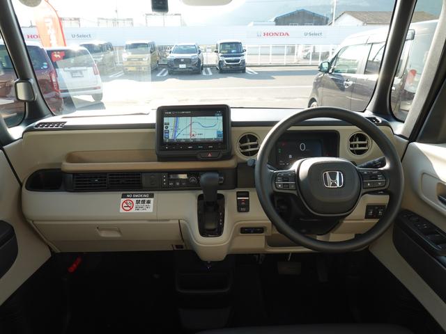 Ｎ－ＢＯＸ ベースグレード　当店デモカー　両側パワースライドドア　ホンダコネクトナビ（ＶＸＭ２４５ＺＦＥｉ）ＢＴ接続　ＴＶ　ＥＴＣ車載器　ホンダセンシング　ドライブレコーダー（前後）ＤＲＨ２２４ＳＤ（2枚目）