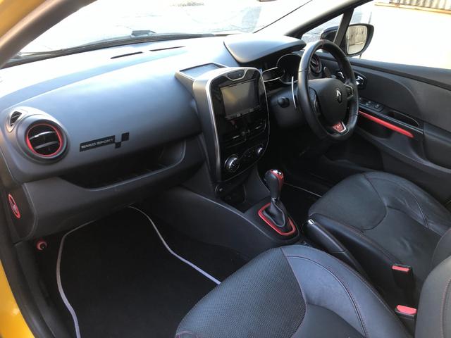 ルーテシア ルノースポール　ジョンプレミアム　１００台限定車　ヒーター付レザースポーツシート　ナビ　ＴＶ　Ｂｌｕｅｔｏｏｔｈ対応　バックカメラ　ドラレコ　キセノンライト　１８インチアルミ　パドルシフト　クルコン　ＲＳドライブ　ＥＴＣ　禁煙車（14枚目）