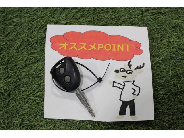 キーレスエントリーになっています。キーのスイッチでドアの施錠・解錠ができます！