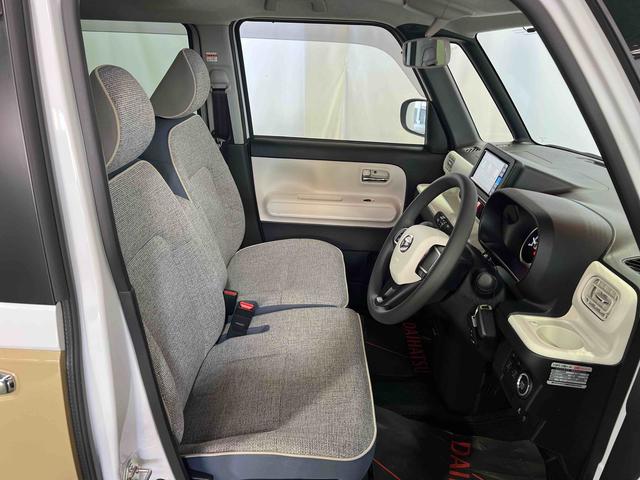 ムーヴキャンバス ストライプスG 純正ナビ TV パノラマカメラ ホッとカップホルダー キーフリーシステム シートヒーター オートエアコン 認定中古車 CVT(11枚目)