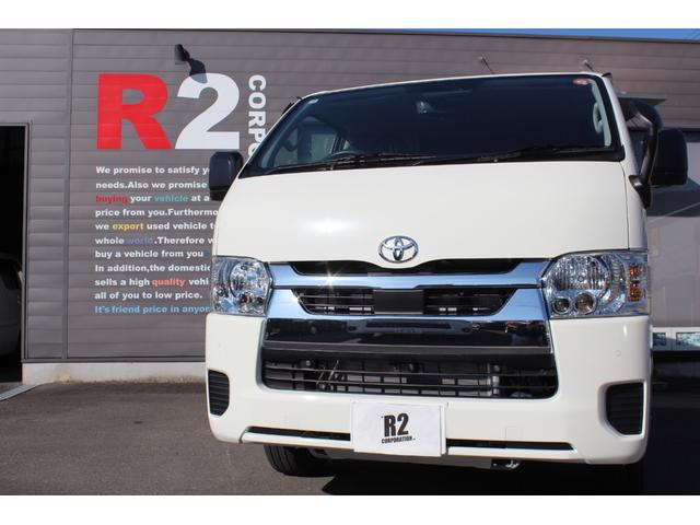 ハイエースバン ロングDX GLパッケージ 2800ccディーゼル ■メーカーOP:LEDヘッドライト■パノラミックビューモニター■デジタルインナーミラー■リヤクーラー■メーカーOP:リヤヒーター■登録済未使用車(5枚目)
