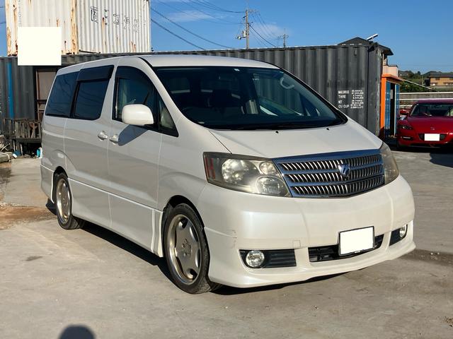 アルファードＧ ＭＳ　７人乗り　３．０　Ｖ６　ナビ　ＥＴＣ　左側パワースライド・両側スライドドア　社外１９インチアルミホイール　キーレスエントリー（15枚目）