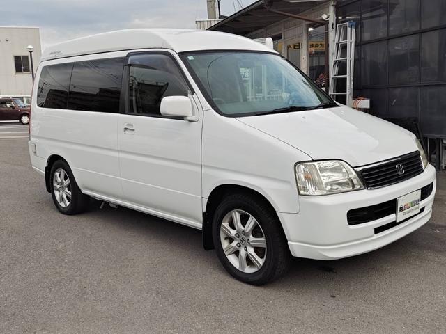 ステップワゴン キャンピングカー ウォークスルー フルフラット テレビ テーブル バックカメラ 3列シート ETC 4WD キーレスエントリー(7枚目)