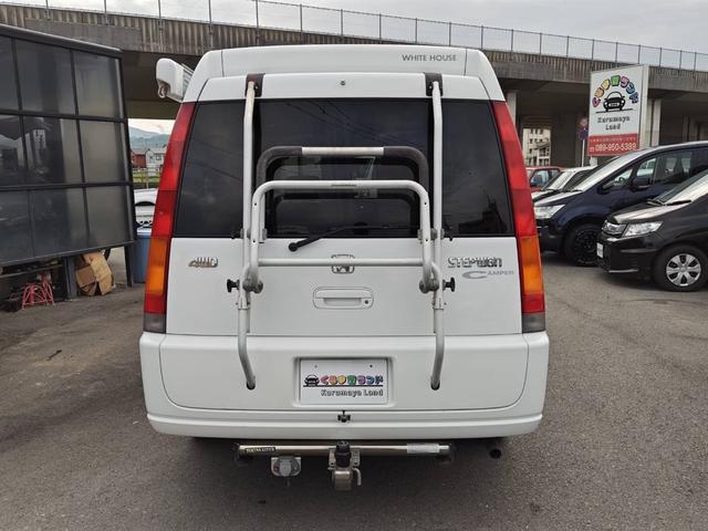 ステップワゴン キャンピングカー ウォークスルー フルフラット テレビ テーブル バックカメラ 3列シート ETC 4WD キーレスエントリー(10枚目)