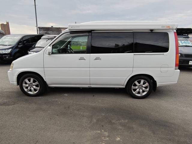 ステップワゴン キャンピングカー ウォークスルー フルフラット テレビ テーブル バックカメラ 3列シート ETC 4WD キーレスエントリー(12枚目)