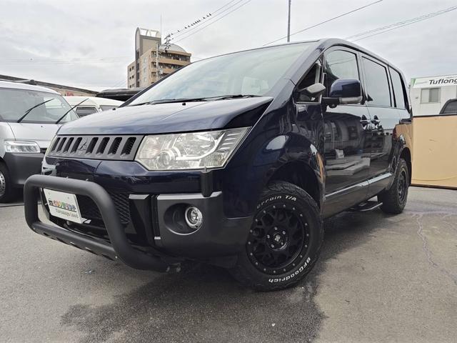 デリカD:5 G パワーパッケージ バックカメラ 後席モニタ スマートキー ETC 両側電動スライドドア オートクルーズコントロール レーンアシスト HID 寒冷地仕様 3列シート ナビ テレビ CD DVD ウォークスルー(5枚目)