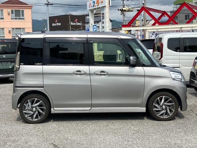 スペーシアカスタム TS レーダーブレーキサポート スマートフォン連携ナビゲーション装着車 両側パワースライドドア ETC バックモニター プッシュスタート スマートキー ディスチャージヘッドライト(7枚目)