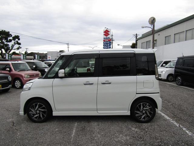 スペーシアカスタム XSターボ デュアルカメラブレーキサポート装着車 両側パワースライドドア シートヒーター スマートキー ナビ バックモニター ETC クルーズコントロール アイドリングストップ パドルシフト(5枚目)