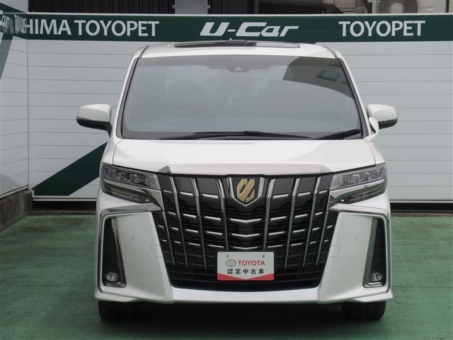 アルファード 2.5S タイプゴールド サンルーフ フルセグ メモリーナビ DVD再生 ミュージックプレイヤー接続可 後席モニター バックカメラ 衝突被害軽減システム ETC ドラレコ 両側電動スライド LEDヘッドランプ 乗車定員7人(6枚目)