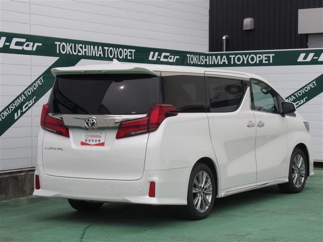 アルファード 2.5S タイプゴールド サンルーフ フルセグ メモリーナビ DVD再生 ミュージックプレイヤー接続可 後席モニター バックカメラ 衝突被害軽減システム ETC ドラレコ 両側電動スライド LEDヘッドランプ 乗車定員7人(9枚目)