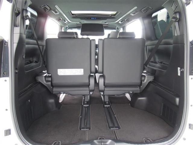 アルファード 2.5S タイプゴールド サンルーフ フルセグ メモリーナビ DVD再生 ミュージックプレイヤー接続可 後席モニター バックカメラ 衝突被害軽減システム ETC ドラレコ 両側電動スライド LEDヘッドランプ 乗車定員7人(18枚目)