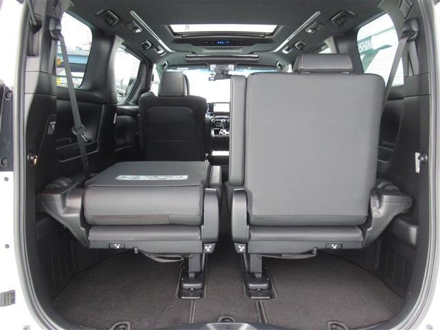 アルファード 2.5S タイプゴールド サンルーフ フルセグ メモリーナビ DVD再生 ミュージックプレイヤー接続可 後席モニター バックカメラ 衝突被害軽減システム ETC ドラレコ 両側電動スライド LEDヘッドランプ 乗車定員7人(20枚目)