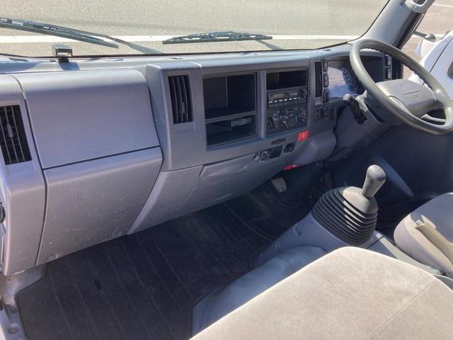 エルフトラック 2t ロング 低床 荷台鉄板張り 5速マニュアル セイコーラック ロープ穴4対 坂道発進補助 ETC(10枚目)