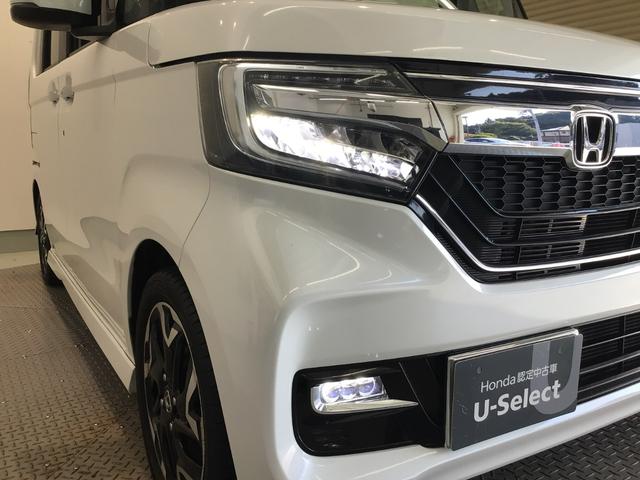 N-BOXカスタム G・EXターボホンダセンシング LED・フルセグ・メモリナビ・DVD・CD・バックカメラ・純正AW・ETC(3枚目)