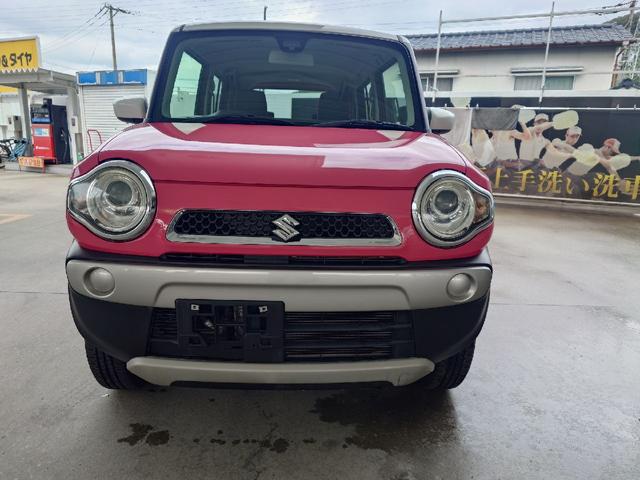 ハスラー G G CD IPOD スマートキー 衝突軽減ブレーキ シートヒーター アイドリングストップ オートエアコン 純正14インチアルミ 電動格納ミラー オートライト(2枚目)