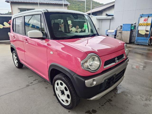 ハスラー G G CD IPOD スマートキー 衝突軽減ブレーキ シートヒーター アイドリングストップ オートエアコン 純正14インチアルミ 電動格納ミラー オートライト(3枚目)