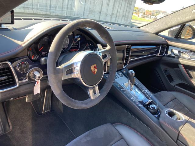 GTS 左ハンドル/スポーツクロノPKG/純正20AW/レーダー探知機/ドラレコ/サンルーフ/Bluetooth/純正電動リアウィング/エアサスペンション/スポーツエグゾースト切替/全席シートヒーター(34枚目)