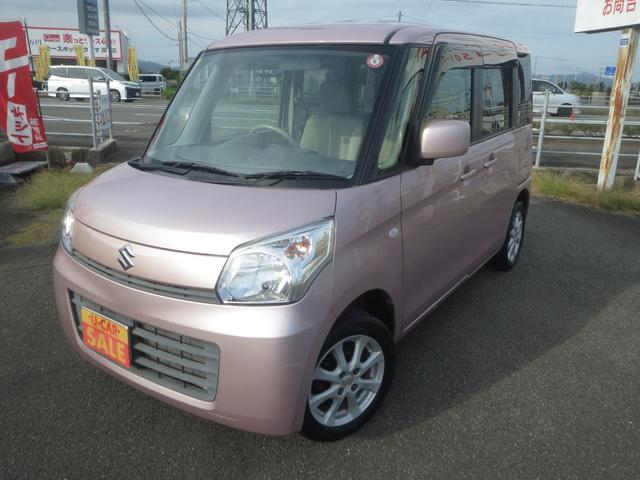 スペーシア Ｇ　ワンセグナビ　スマートキー　純正１４インチホイール　車検整備付き（7枚目）