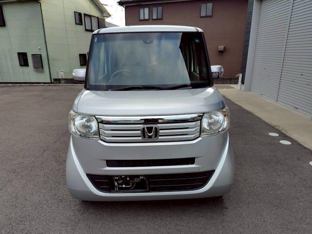 N-BOX G・Lパッケージ 左側パワースライドドア/衝突軽減ブレーキ/エンジンプッシュスタート/スマートキー/タイミングチェーン/純正アルミホイール/CD(3枚目)