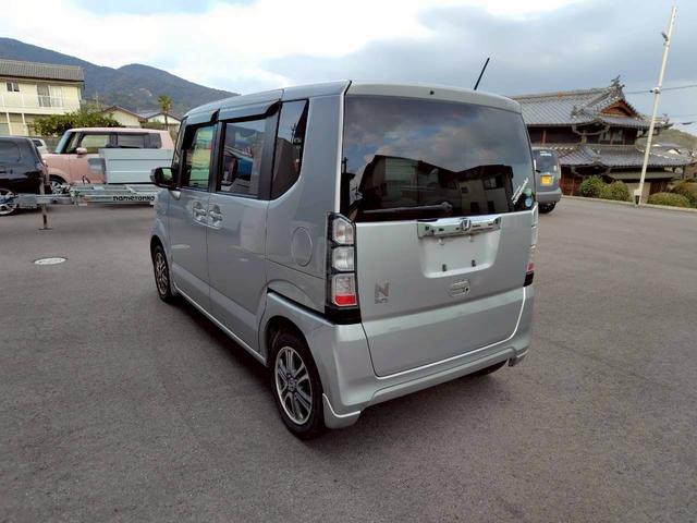 N-BOX G・Lパッケージ 左側パワースライドドア/衝突軽減ブレーキ/エンジンプッシュスタート/スマートキー/タイミングチェーン/純正アルミホイール/CD(6枚目)
