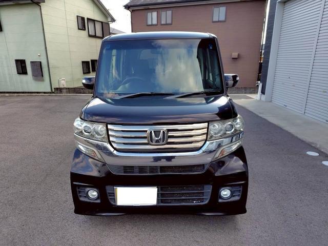 Ｎ－ＢＯＸカスタム Ｇ・Ｌパッケージ　車検令和９年６月１９日／左側パワースライドドア／エンジンプッシュスタート／スマートキー／ＨＩＤ／ＤＶＤオーディオ／ＵＳＢ／バックカメラ／タイミングチェーン／純正アルミホイール（3枚目）
