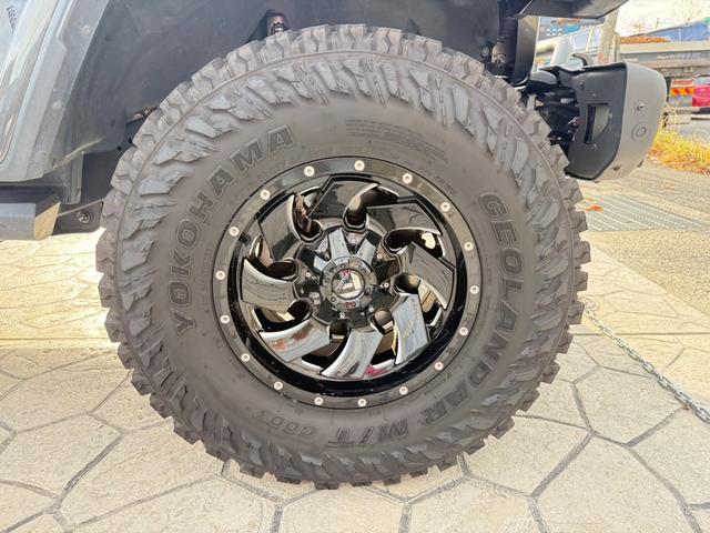 ジープ・ラングラーアンリミテッド サハラ　ＦＯＸ足廻り　ＷＨＡ－Ｃ電動ステップ　ＷＨＡ－Ｃワイドボディ　ルビコングリル（38枚目）