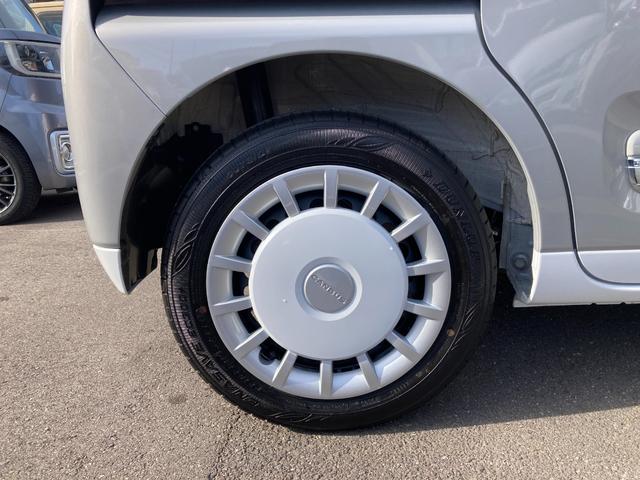 ムーヴキャンバス ストライプスＧ　両側パワースライドドア　バックモニター　ディスプレイオーディオ　シートヒーター　オートエアコン　電子パーキング　スマートアシスト　アイドリングストップ　スマートキー　プッシュスタート　ベンチシート（11枚目）