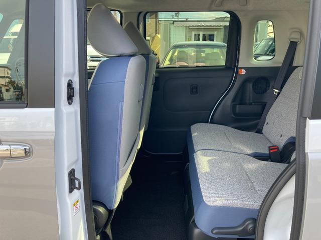 ムーヴキャンバス ストライプスＧ　両側パワースライドドア　バックモニター　ディスプレイオーディオ　シートヒーター　オートエアコン　電子パーキング　スマートアシスト　アイドリングストップ　スマートキー　プッシュスタート　ベンチシート（26枚目）