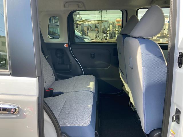 ムーヴキャンバス ストライプスＧ　両側パワースライドドア　バックモニター　ディスプレイオーディオ　シートヒーター　オートエアコン　電子パーキング　スマートアシスト　アイドリングストップ　スマートキー　プッシュスタート　ベンチシート（30枚目）