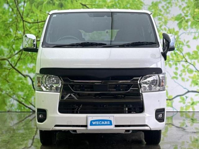 ハイエースバン ４ＷＤロングスーパーＧＬダークプライム２　保証書／純正　ＳＤナビ／デジタルインナーミラー／衝突安全装置／両側電動スライドドア／車線逸脱防止支援システム／シート　ハーフレザー／ドライブレコーダー　前後／ヘッドランプ　ＬＥＤ　衝突被害軽減システム（52枚目）